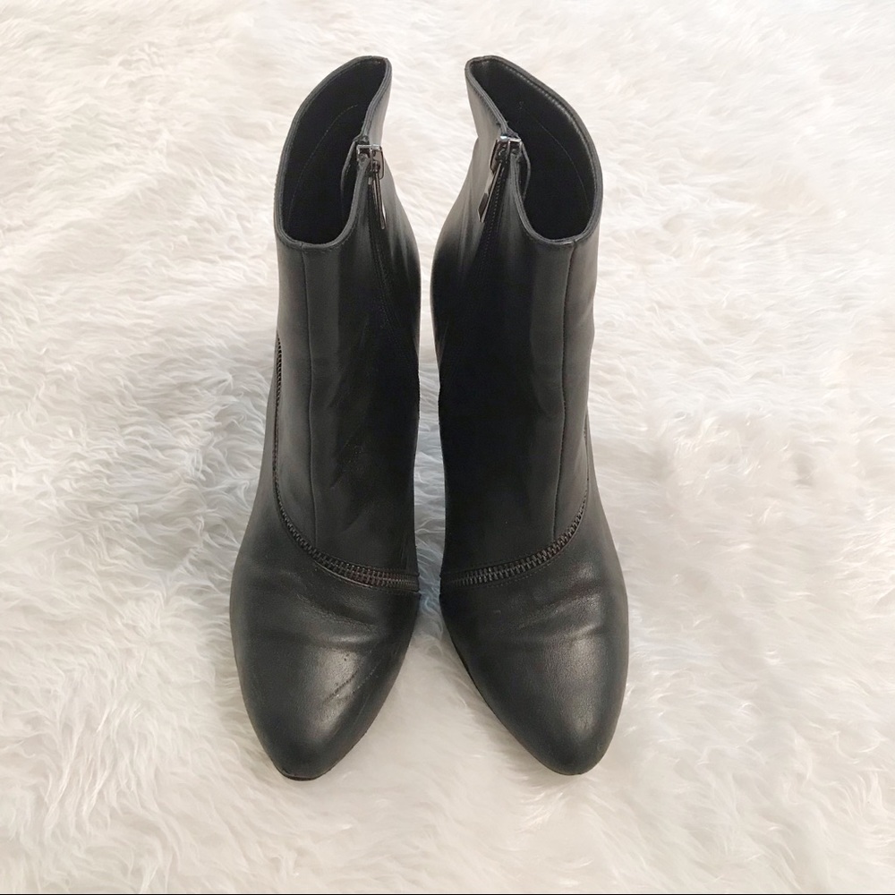 Kelly and Katie Black heeled ankle boots size 8.5 YTK Trendy - Picture 2 of 4